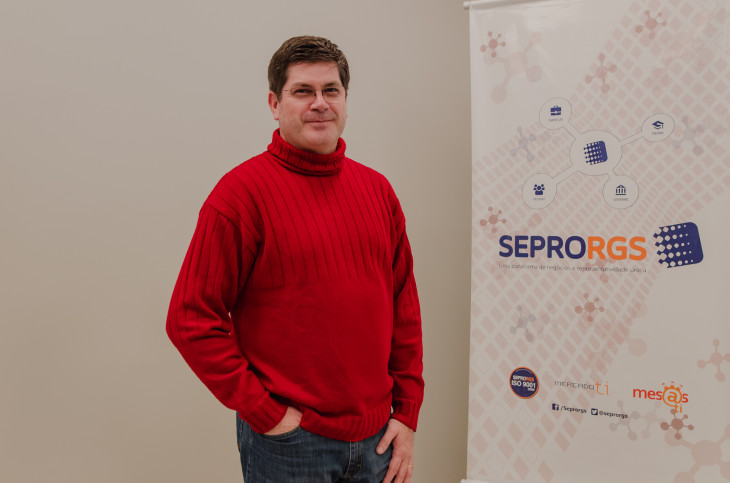 Luis Henrique Petkovicz, diretor de Startups do Seprorgs. Foto: Divulgação.