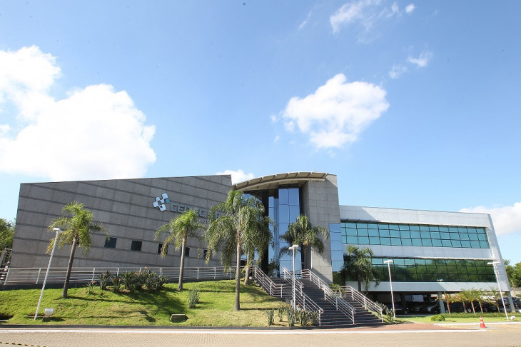 Fachada do Ceitec.