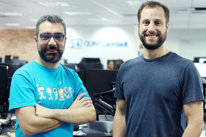 André Penha e Gabriel Braga, do QuintoAndar. Foto: Divulgação.