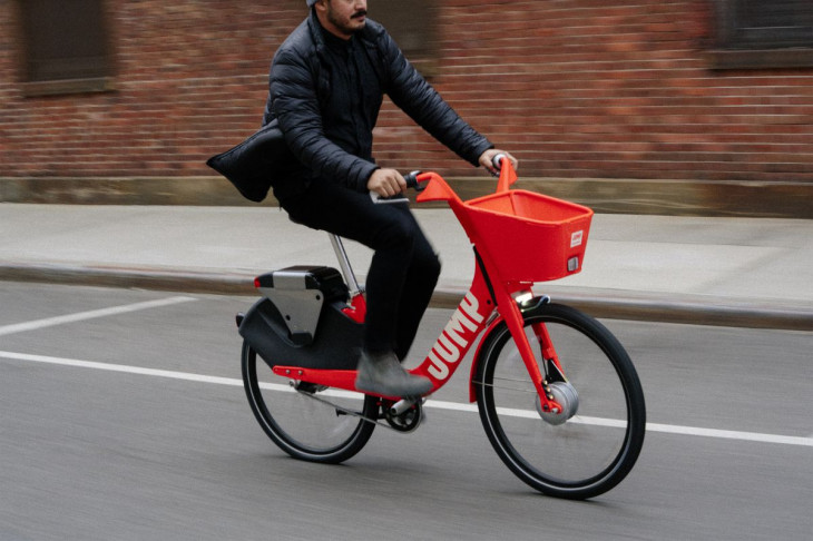 A Uber lançará seu sistema de bicicletas elétricas compartilhadas no Brasil em 2019. Foto: Divulgação.