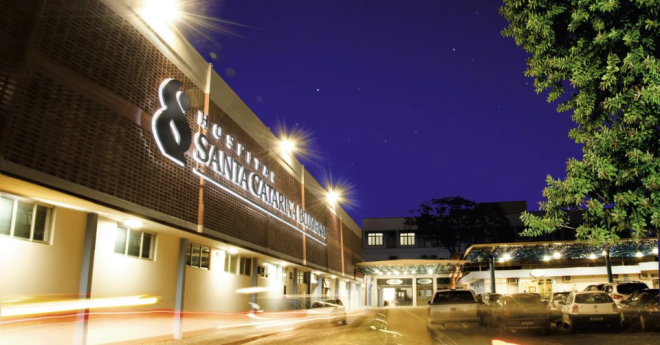 Hospital Santa Catarina está entre os maiores do estado.