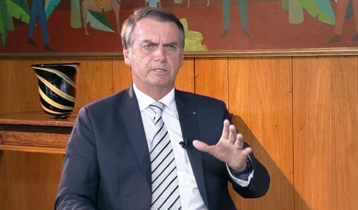 Bolsonaro abriu planos durante entrevista para o SBT.