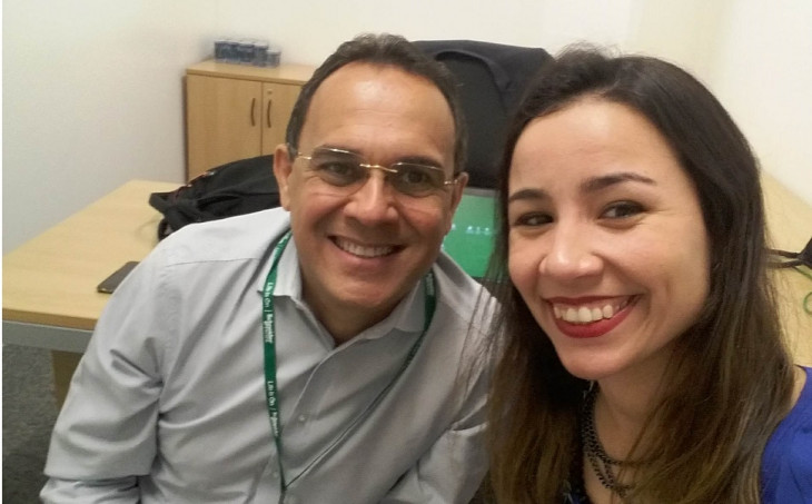 Gestor Paulo de Tarso e millennial Jessica Alves.