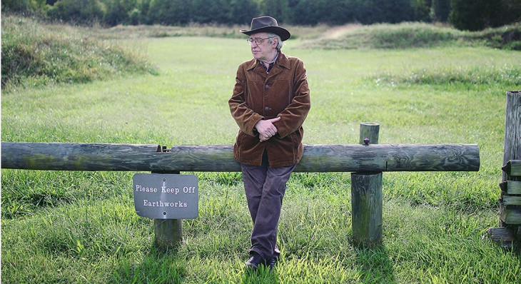Olavo de Carvalho, em trajes de caubói nos Estados Unidos. Foto: Divulgação.