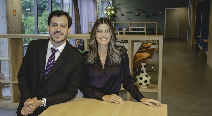 Tiago Alves e Fabiana Scaranzi.