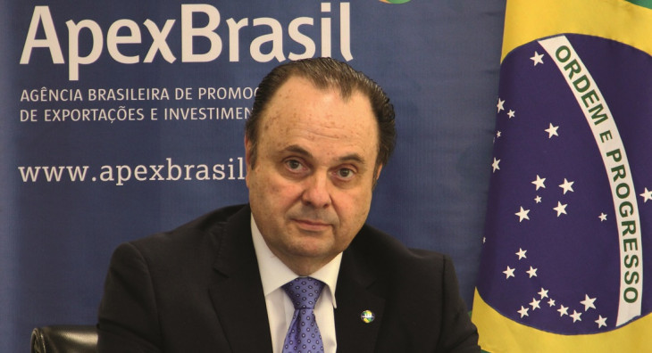 Embaixador Mário Vilalva foi barrado nos escritórios da agência que comanda. Foto: APEX.