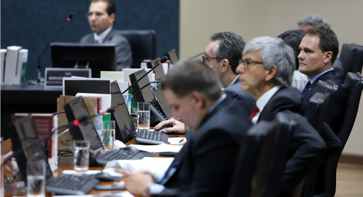 Desembargadores durante a reunião do CNJ. Foto: Luiz Silveira/Agência CNJ