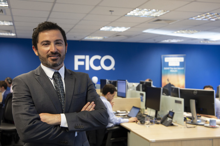 Daniel Teruchkin, gerente de vendas da FICO para a Região Sul. Foto: Divulgação.