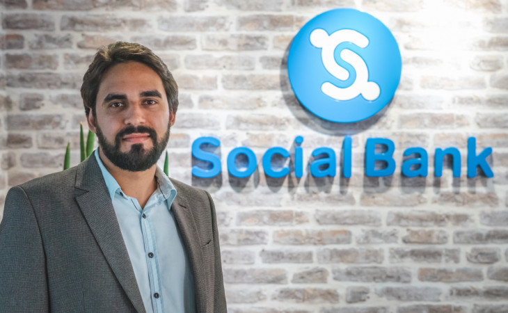 Alisson Idaló, diretor de estratégia e produtos do Social Bank. Foto: Divulgação.