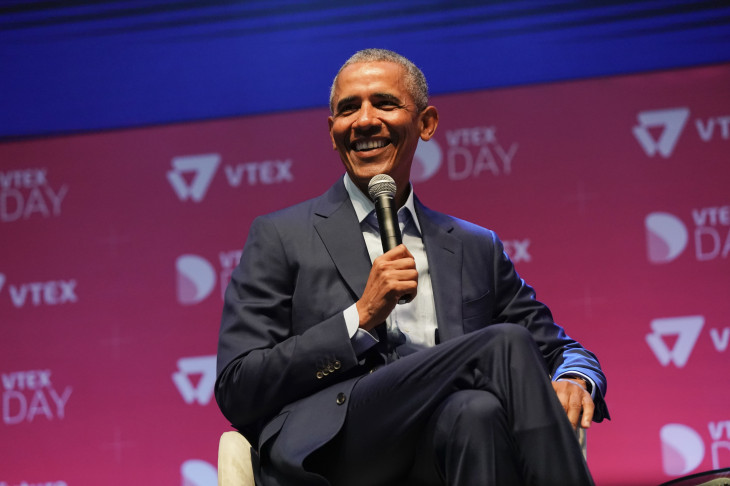 Barack Obama atraiu cerca de 15 mil pessoas para o VTEX Day. Foto: Everton Rosa.