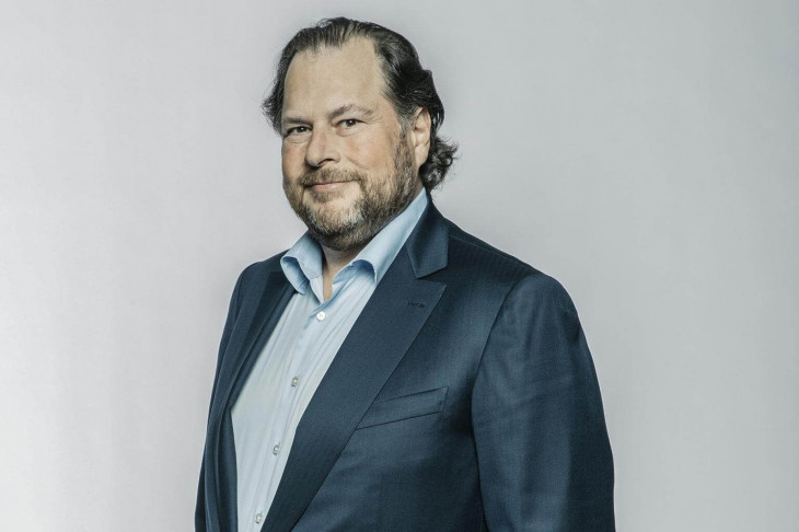 Marc Benioff, presidente e co-CEO da Salesforce. Foto: Divulgação.