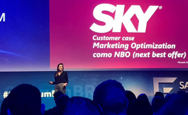 Manoela Sudbrack, gerente de inteligência aplicada da Sky. Foto: Divulgação.