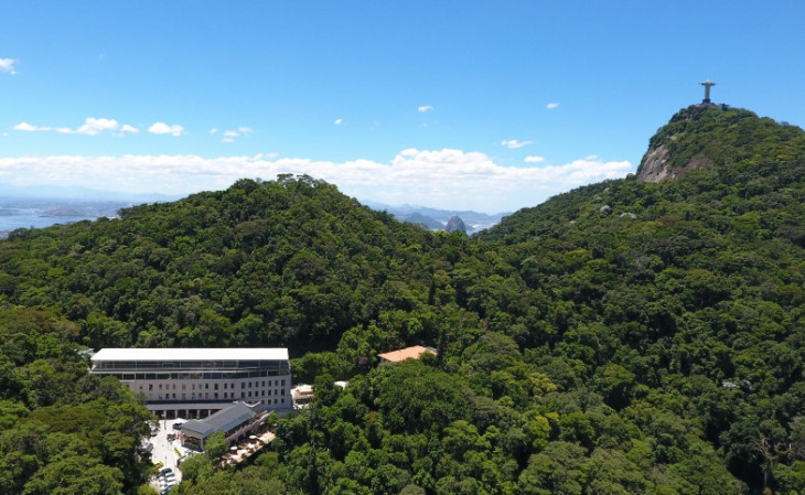 O Centro de Visitantes Paineiras-Corcovado agora tem cobertura 4G. Foto: Divulgação.