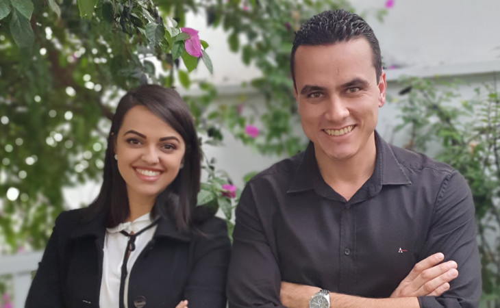 Marcia Souza e Rodrigo Storckmann, da FormaIT. Foto: Divulgação.