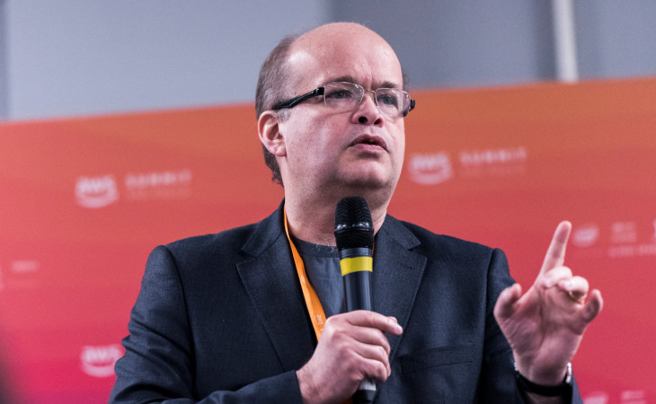 Paulo Cunha, country manager para o setor público da AWS no Brasil. Foto: Rafael Roncato/Divulgação.