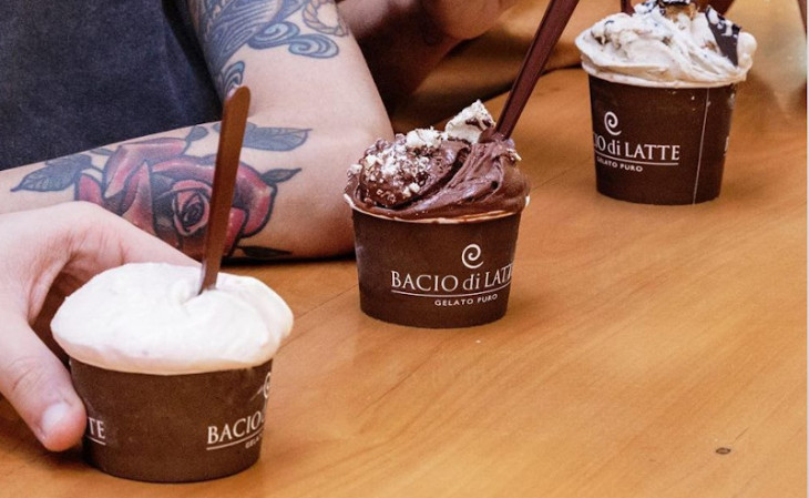 A Bacio di Latte está em fase de testes do Apple Business Chat na filial da Avenida Paulista. Foto: Divulgação.
