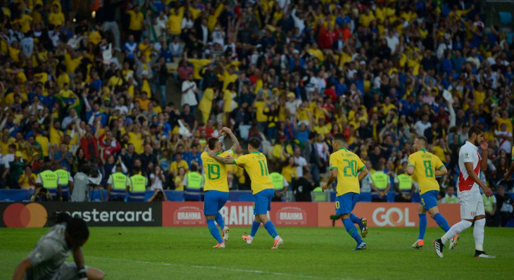 Solução da Oi esteve operacional na final da Copa América, entre Brasil e Peru. Foto: Fernando Frazão/Agência Brasil.