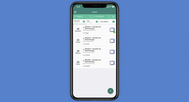 A Atlas Governance oferece um sistema para organizar as atas de reuniões. Foto: Divulgação.
