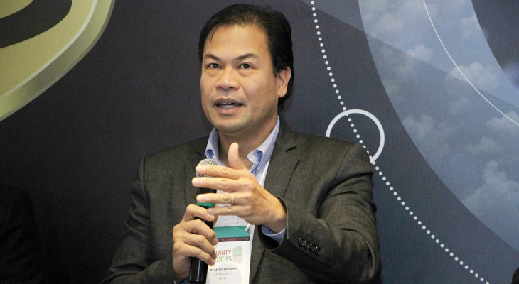 Ireneo Alfaro Demanarig, durante um evento da Security Leaders. Foto: Security Leaders.
