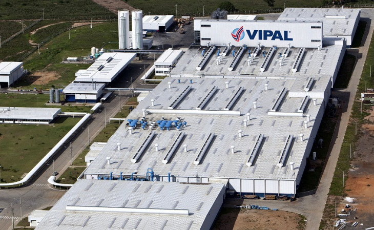 A Vipal possui 3 mil colaboradores e estrutura física de 183 mil m². Foto: Divulgação.