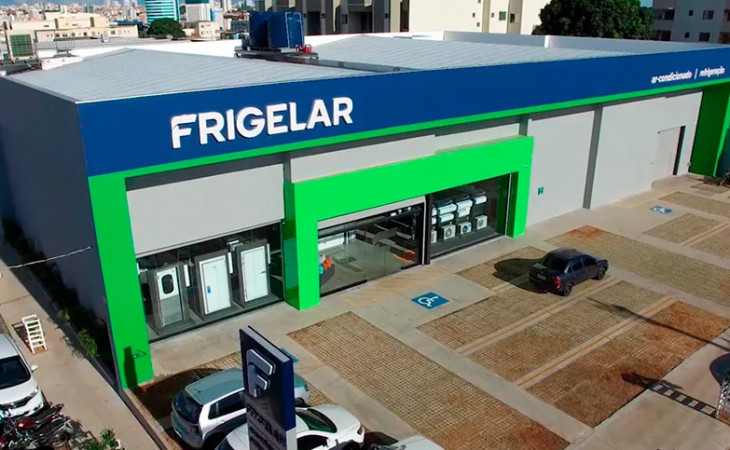 A Frigelar é especializada em ar condicionado e refrigeração. Foto: Divulgação.