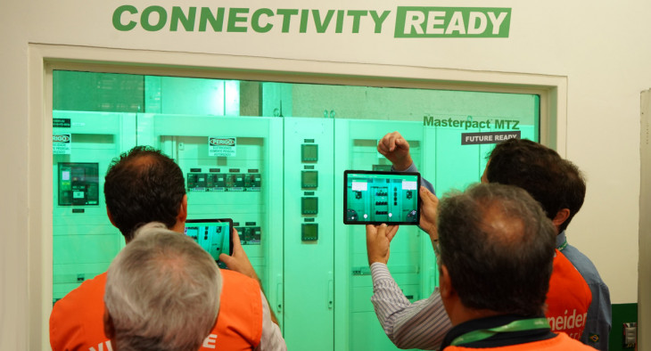 O ambiente de Cajamar é o terceiro Centro de Distribuição Inteligente da Schneider Electric lançado em 2019. Foto: Divulgação.