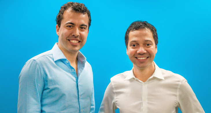 Pedro Conrade, fundador da Neon e Marcelo Moraes, um dos fundadores da MEI Fácil. Foto: Divulgação.