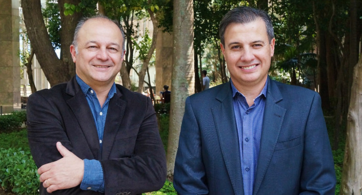 João Luiz Baulhouth e Fabrício Vaz, sócios da Go2Win. Foto: Divulgação.