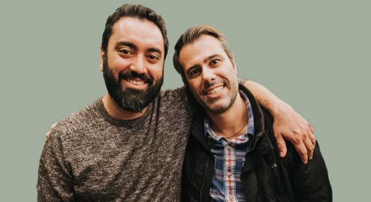 Alan Guimarães e Carlos Rossinoli. Foto: Divulgação.