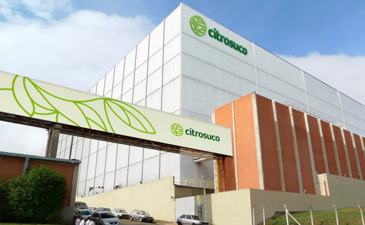 A Citrosuco conta com quatro unidades fabris. Foto: Divulgação.