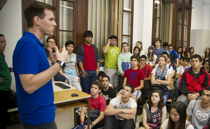 Milton Larsen Burgese, durante sua passagem anterior pelo Google. Foto: Teenager Assessoria Profissional