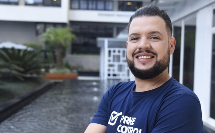 Everton Arantes, CEO da Prime Control. Foto: Divulgação.