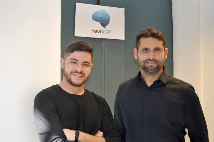 Diogo Jardim e Ubirakitan Maciel,  CTO e CEO da NeuroUp. Foto: Luisa Maciel.