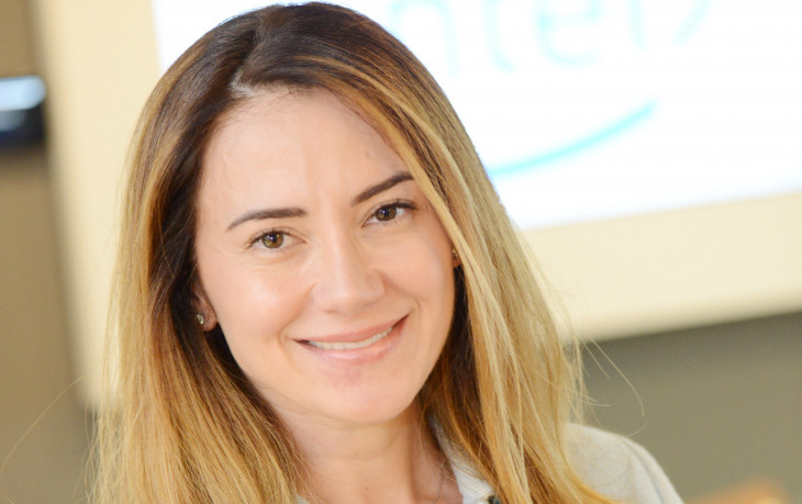 Gisselle Ruiz y Lanza, diretora geral da Intel para o Brasil. Foto: Divulgação.