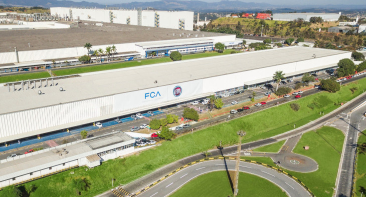 A FCA é a companhia resultante da união das marcas Fiat e Chrysler. Foto: Divulgação.