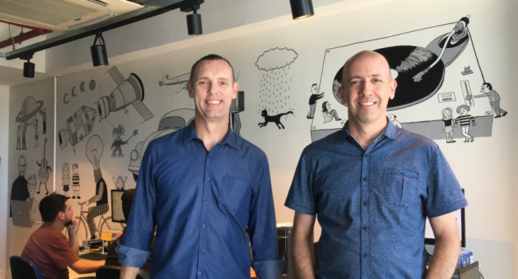 Leandro Ceccato e Fábio Beckenkamp, sócios da SMark. Foto: divulgação.
