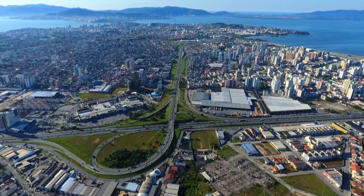 São José fica ao lado de Florianópolis. Foto: divulgação.
