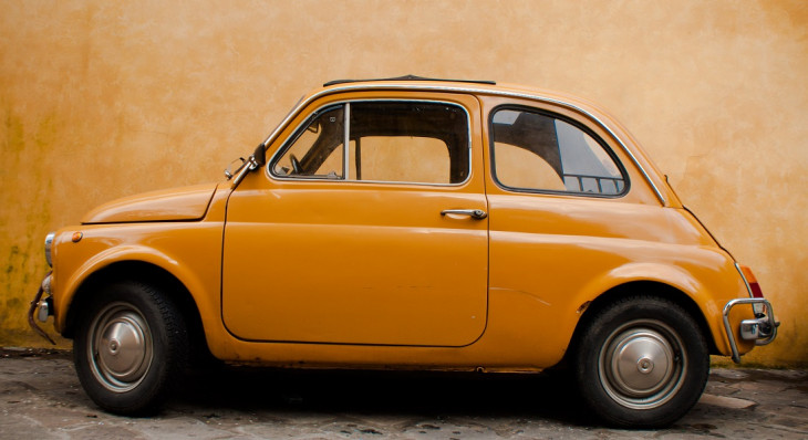 Vem aí um novo Fiat 500. Foto: https://www.flickr.com/photos/bennecontentos
