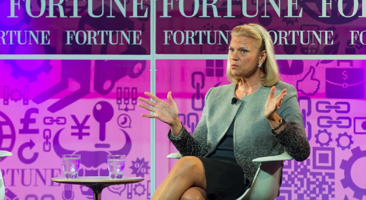 Ginni Rometty liderou a IBM em uma época complicada. Foto: https://www.flickr.com/photos/fortunelivemedia/