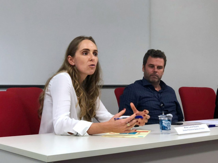 Aline Deparis, presidente do CETI e da Assespro-RS. Foto: divulgação.