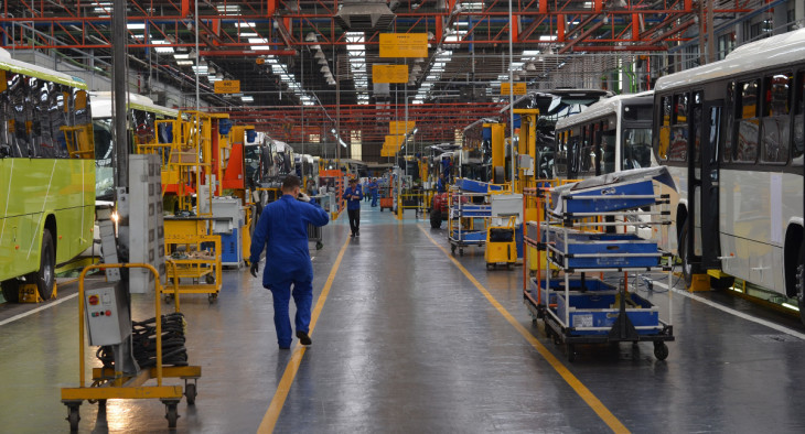 Nos primeiros nove meses de 2019, a Marcopolo teve receita líquida de R$ 3,121 bilhões. Foto: divulgação.