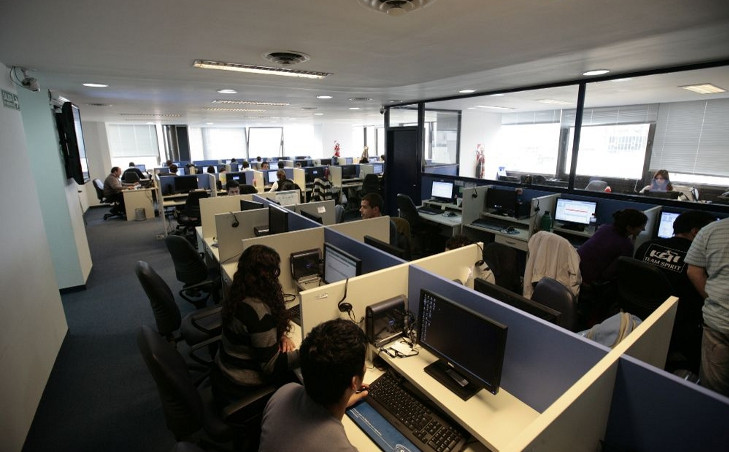 Funcionários da Stefanini. Foto: Divulgação.