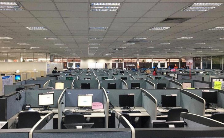 Intenção é reduzir ocupação nos call centers. Foto: Algar Tech.