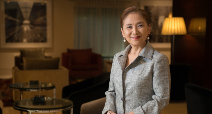 Chieko Aoki, presidente da Blue Tree Hotels. Foto: divulgação.