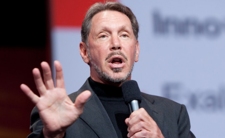 Larry Ellison: "Cinco motivos para vir para a nuvem da Oracle". Foto: Oracle.
