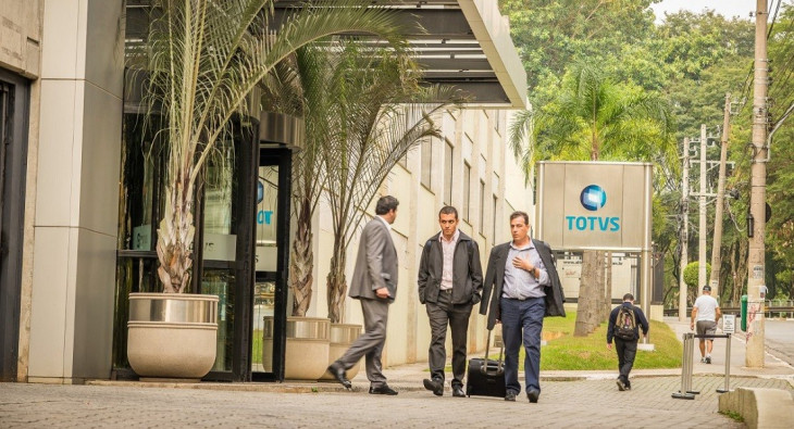 Funcionários da Totvs. Foto: Divulgação.