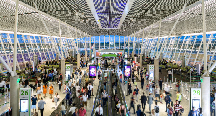 Terminal é o terceiro maior do país em movimentação de passageiros. Foto: divulgação.