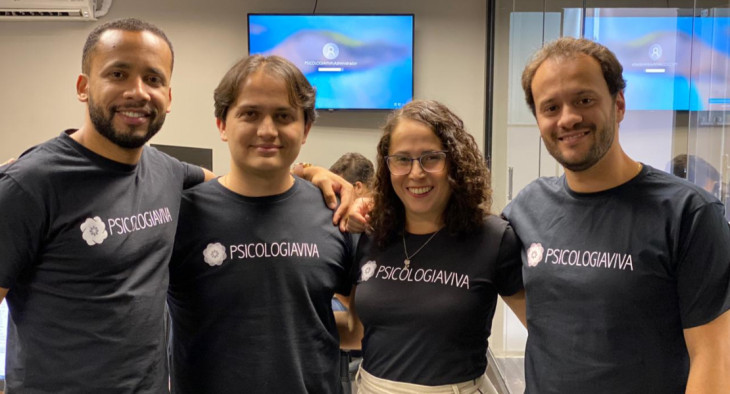 Equipe da Psicologia Viva. Foto: divulgação.