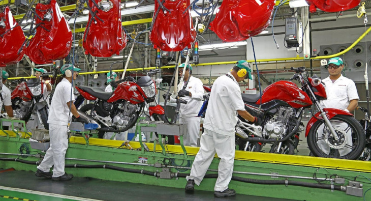 Parte da produção global de automóveis e motocicletas foi suspensa. Foto: divulgação.