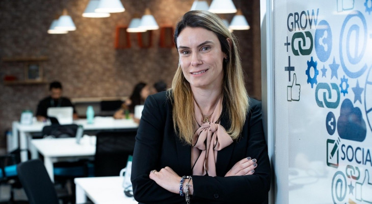 Melissa Kfouri, líder da Estação Algar Telecom. Foto: divulgação.